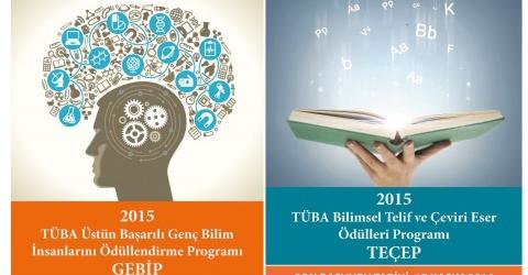 TÜBA-GEBİP ve TÜBA-TEÇEP 2015 Yılı Başvuruları Başladı!