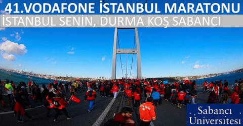 Run in the 41.Vodafone Istanbul Marathon 2019