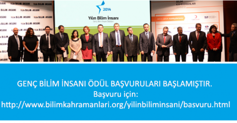 Bilim Kahramanları Derneği 2014 Genç Bilim İnsanı Ödülü