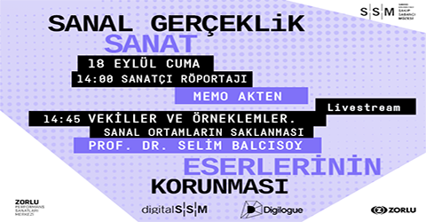 digitalSSM Webinar: Sanal Gerçeklik Sanat Eserlerinin Korunması