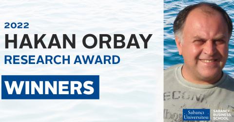 Hakan Orbay Research Award Ceremony