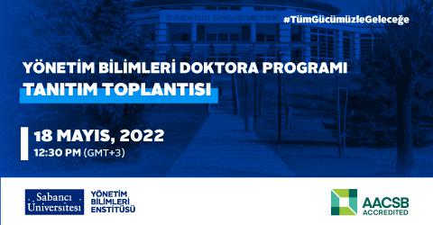YBE Doktora Programı Tanıtım Toplantısına davetlisiniz!