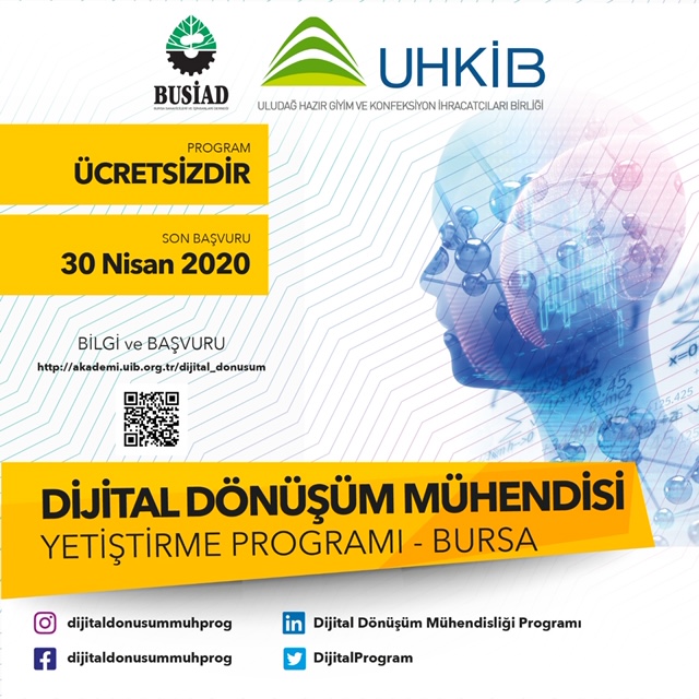 Uhkib Dijital Donusum Muhendisi Yetistirme Programi Kariyer Ve Staj