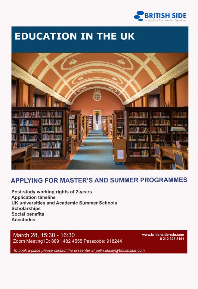 [TODAY] Postgraduate Degree and Summer School Programs in the UK ...